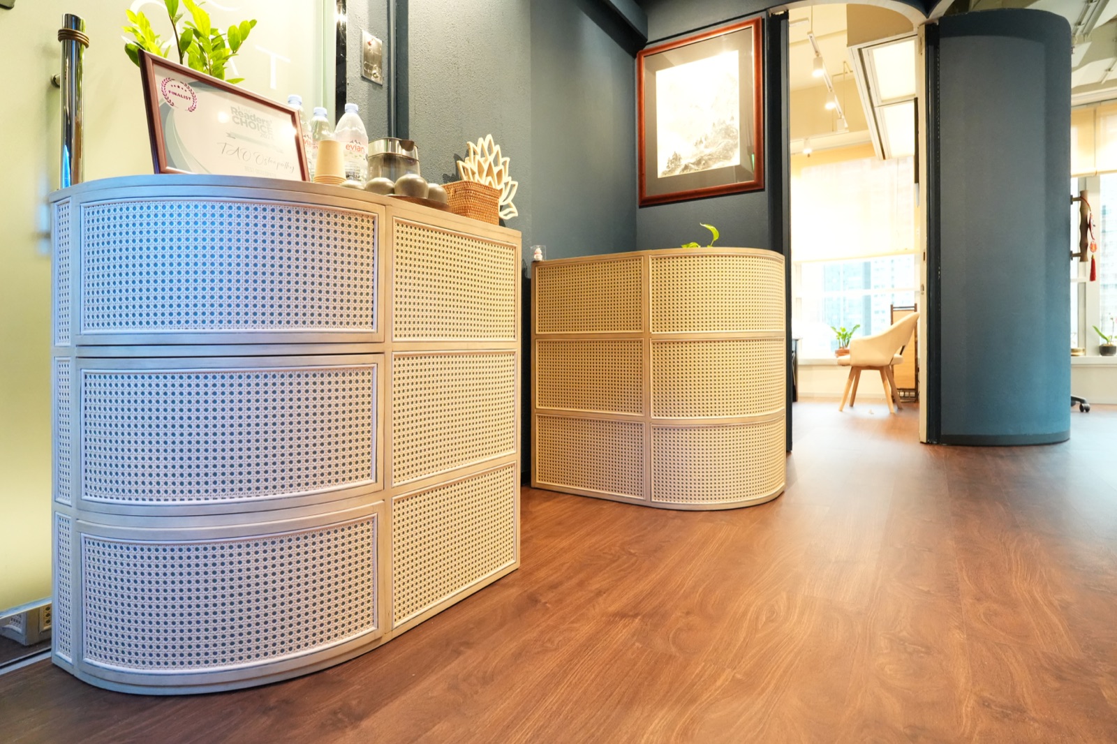 TAO Osteopathy treatment room in Central, Hong Kong